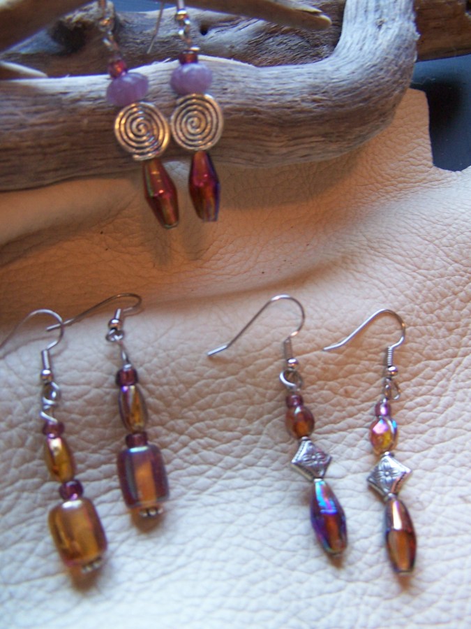 Glass Beaded Earrings